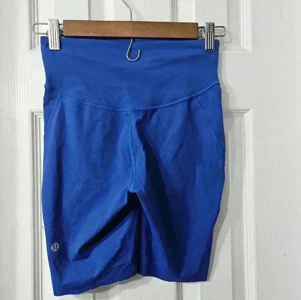 Lululemon Base Pace High-Rise Short 8" *Ribbed Nulux - Picture 4 of 6